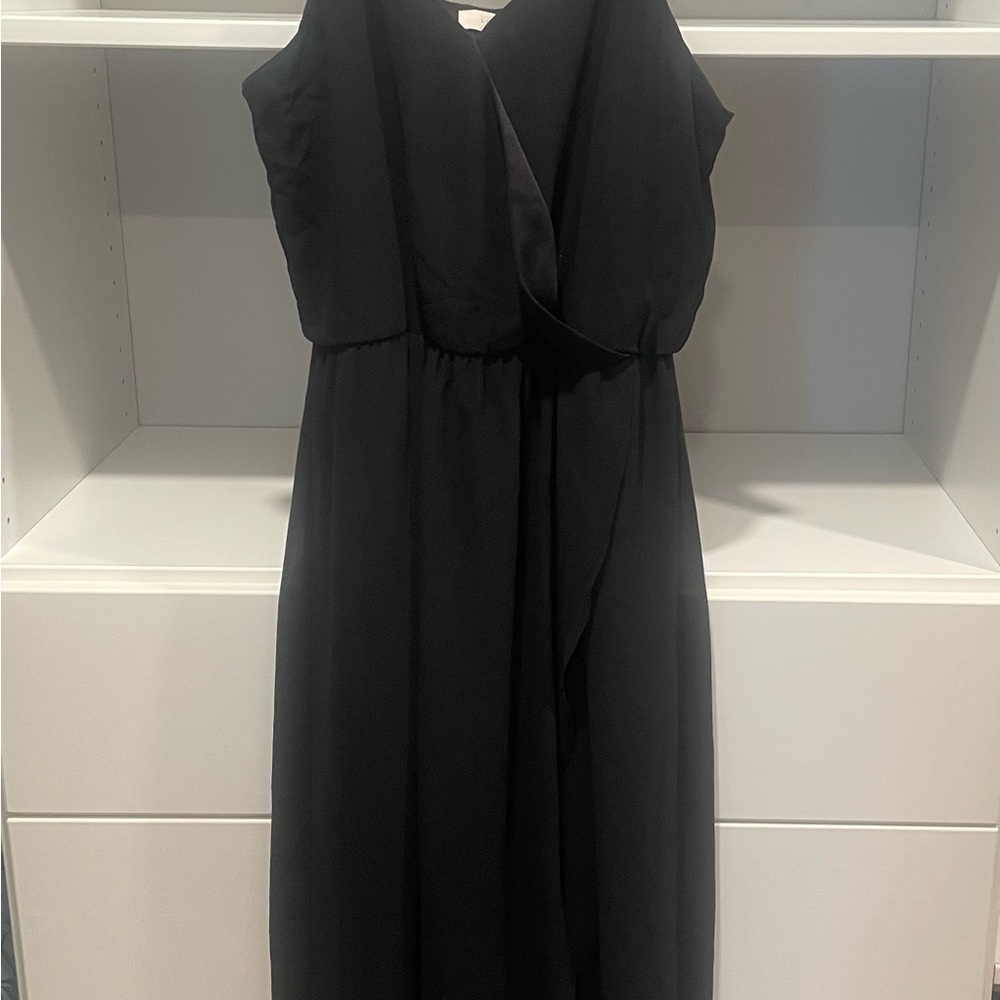 Lush Black High Low Dress